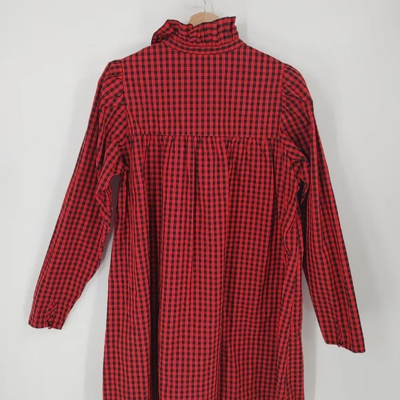 H&M Plaid Button Down Dress - Picture 6 of 8